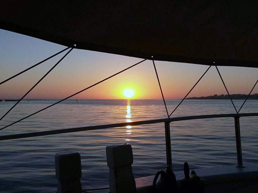 Tramonto in Caicco